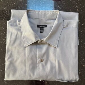 Van Heusen Light Gray Long-Sleeve Button Shirt